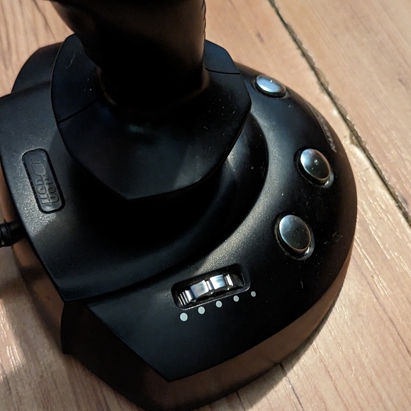 InterAct Raider Pro Digital Multi-Platform Wired Flight Joystick 15 Pin SV251 - Picture 5 of 7